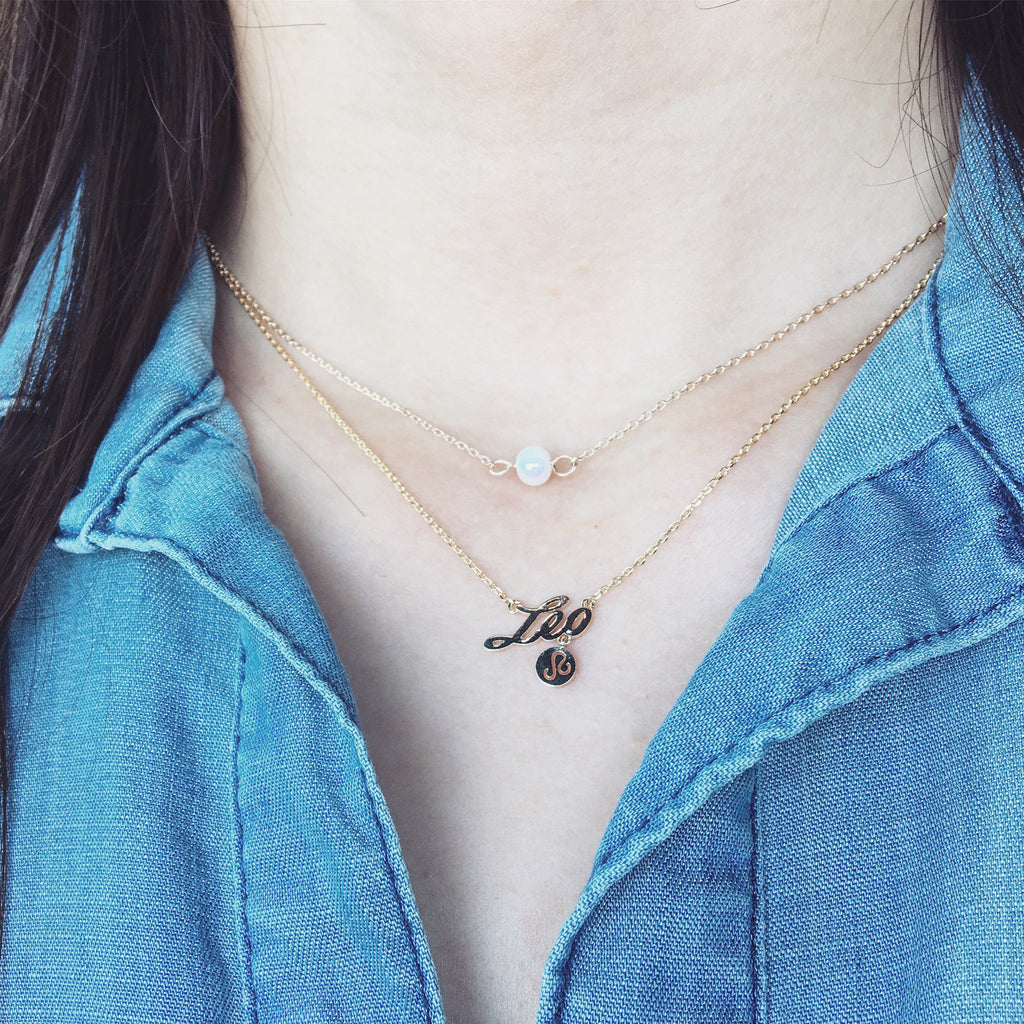 Constellation charm necklace