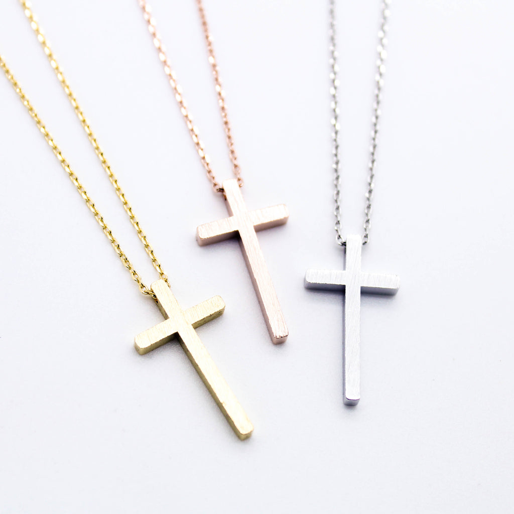Cross necklace (3 colors)