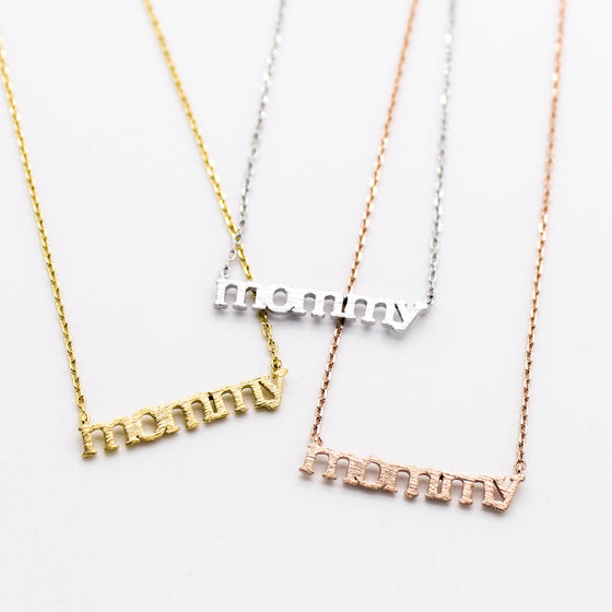 Mommy necklace