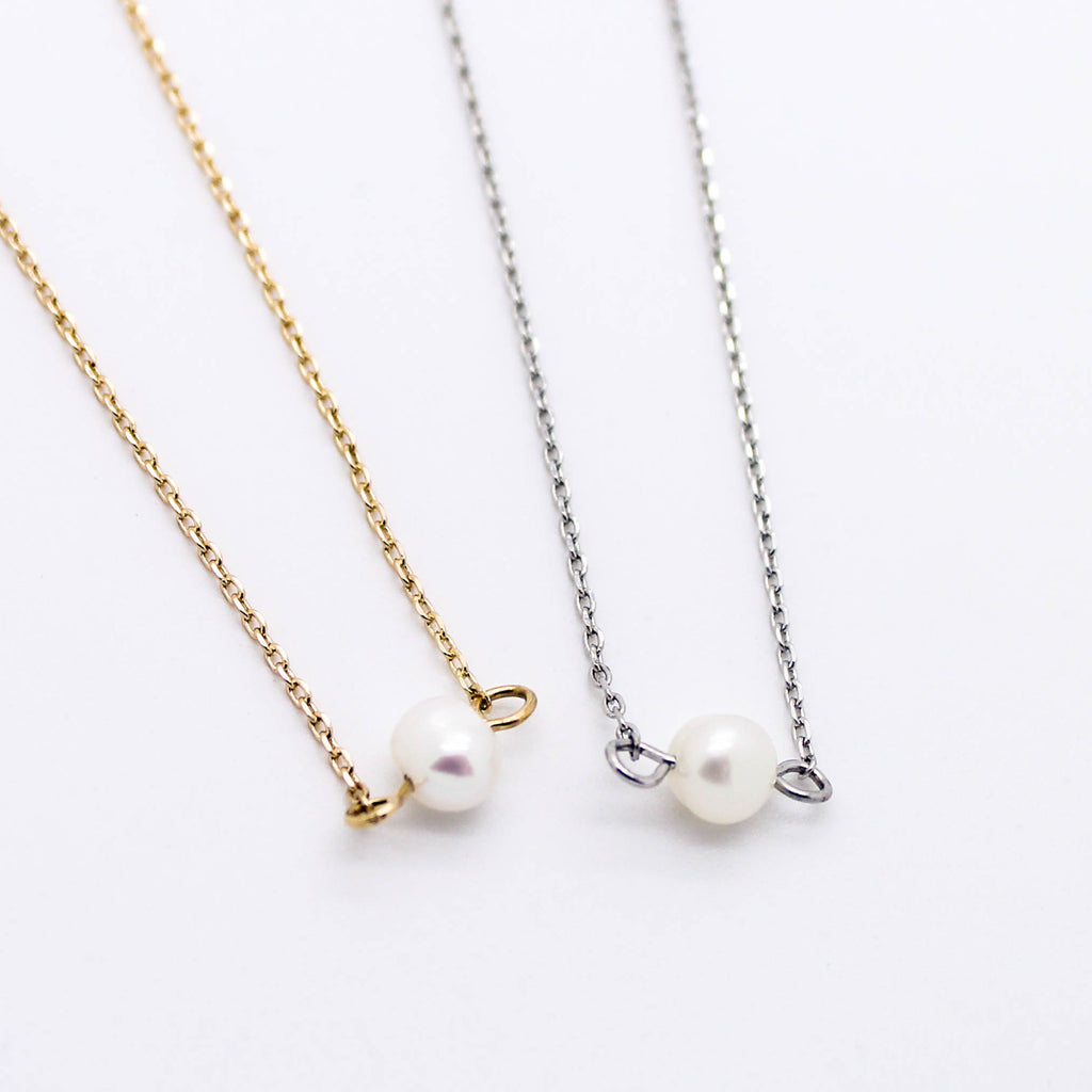 Mini Pearl necklace (2 colors)