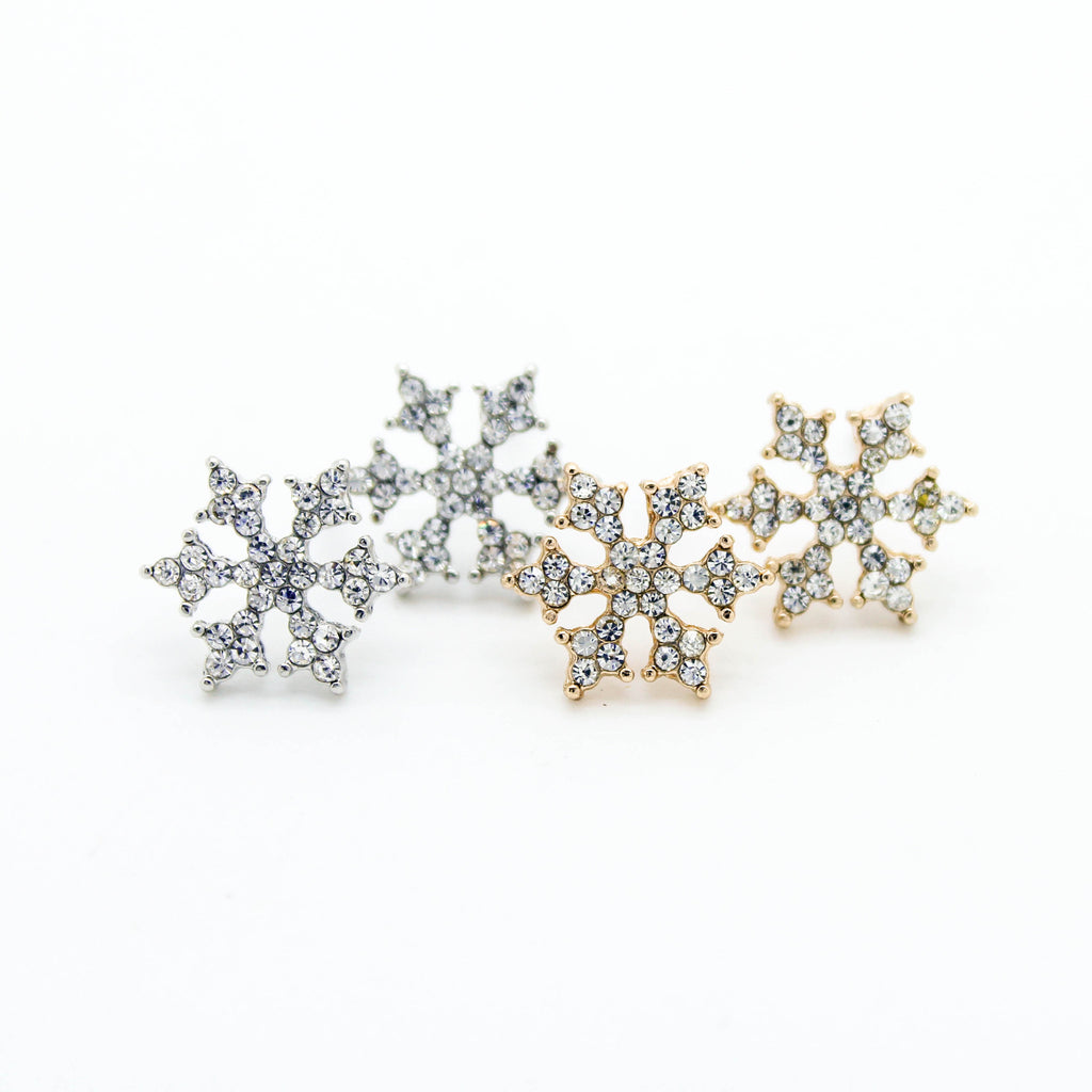 Snow flake earrings