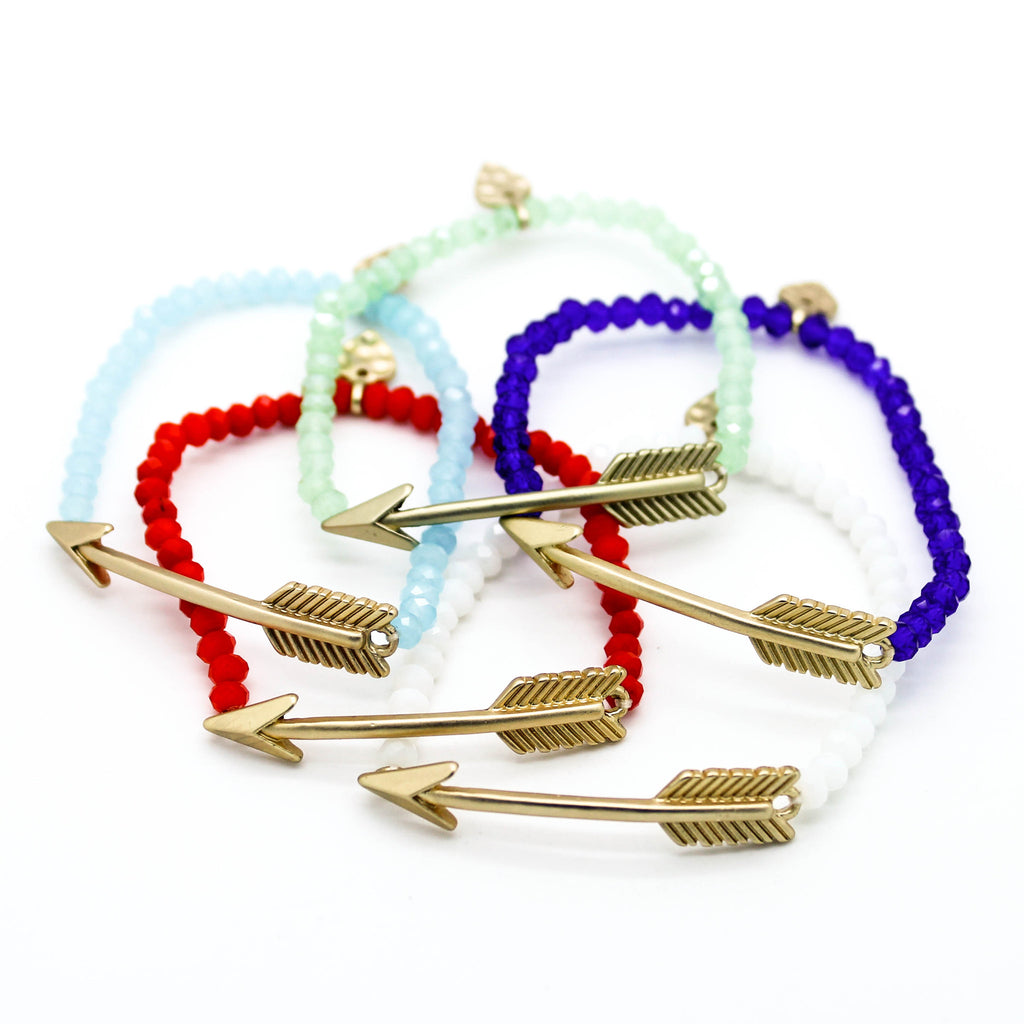 Arrow beads bracelet