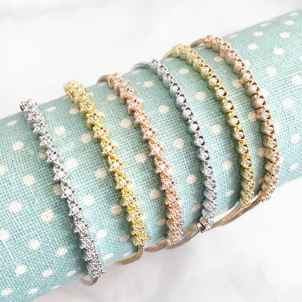Mini stars adjustable bracelet