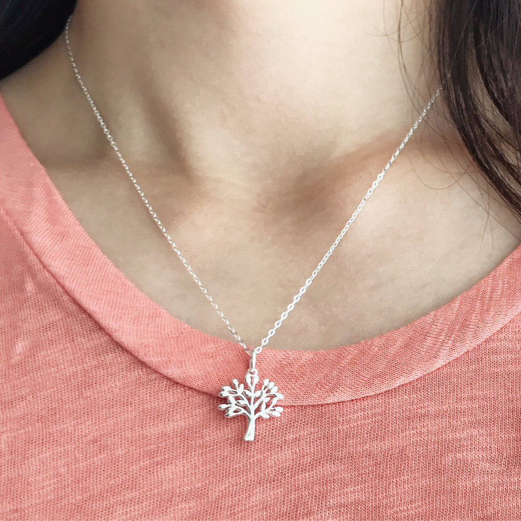 Tree of Life sterling silver necklace