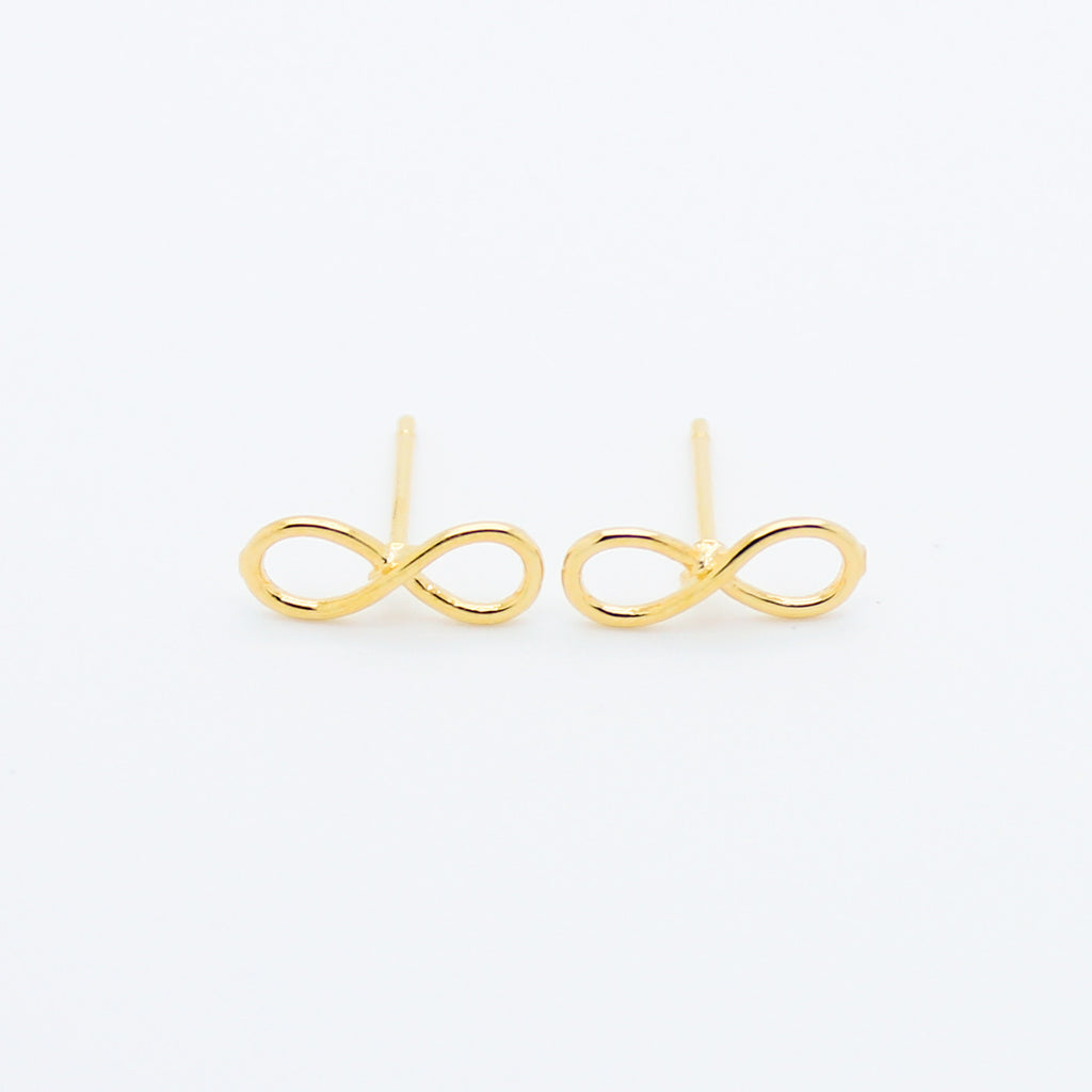 Infinity wire earrings