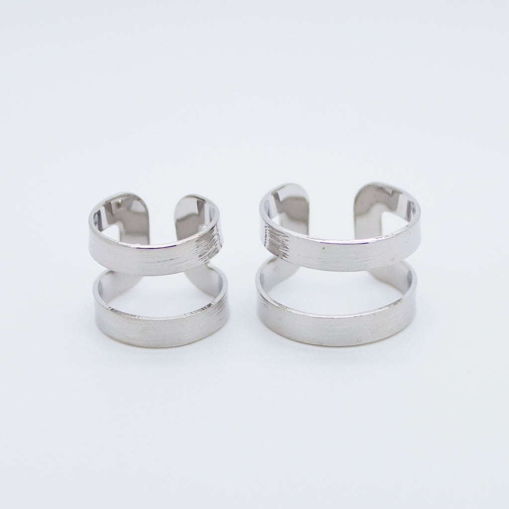 Double thick wire ring