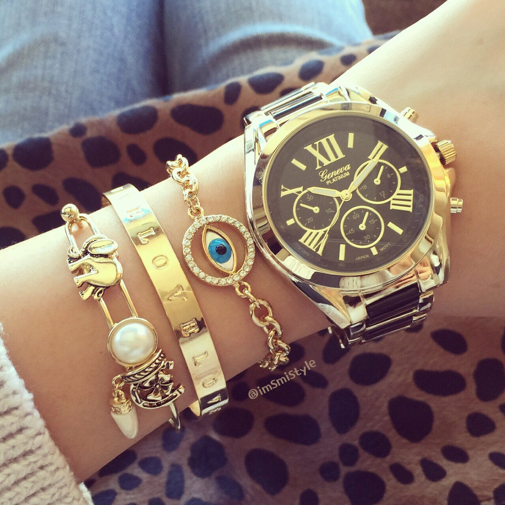 Pastel metal watch (5 colors)