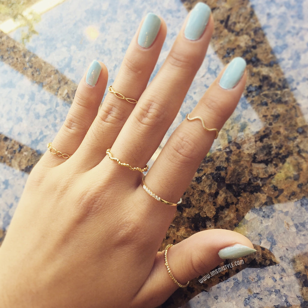 Multi stack rings set