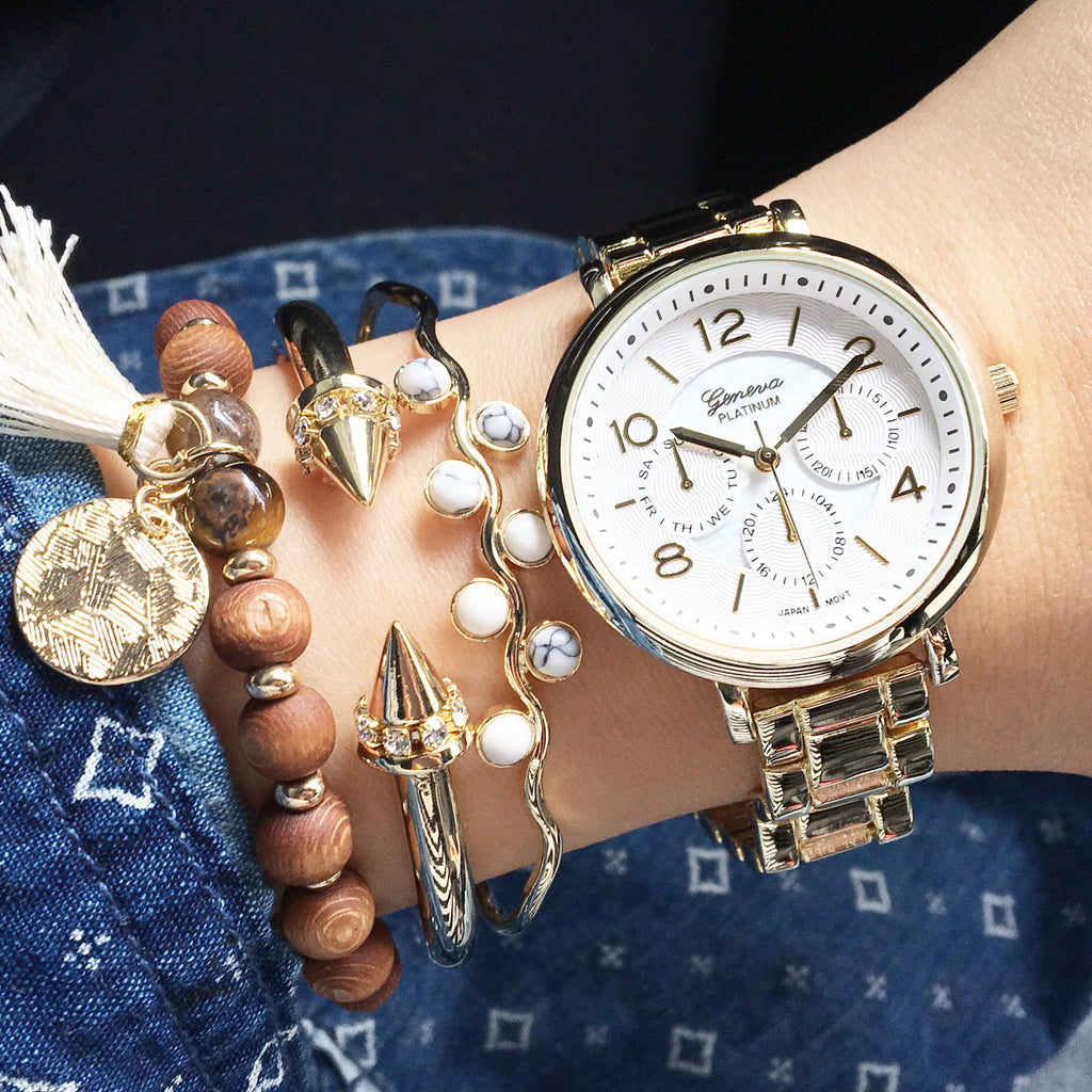 Luna metal watch (3 colors)