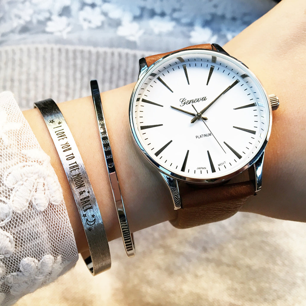 I love you to the moon & back bracelet