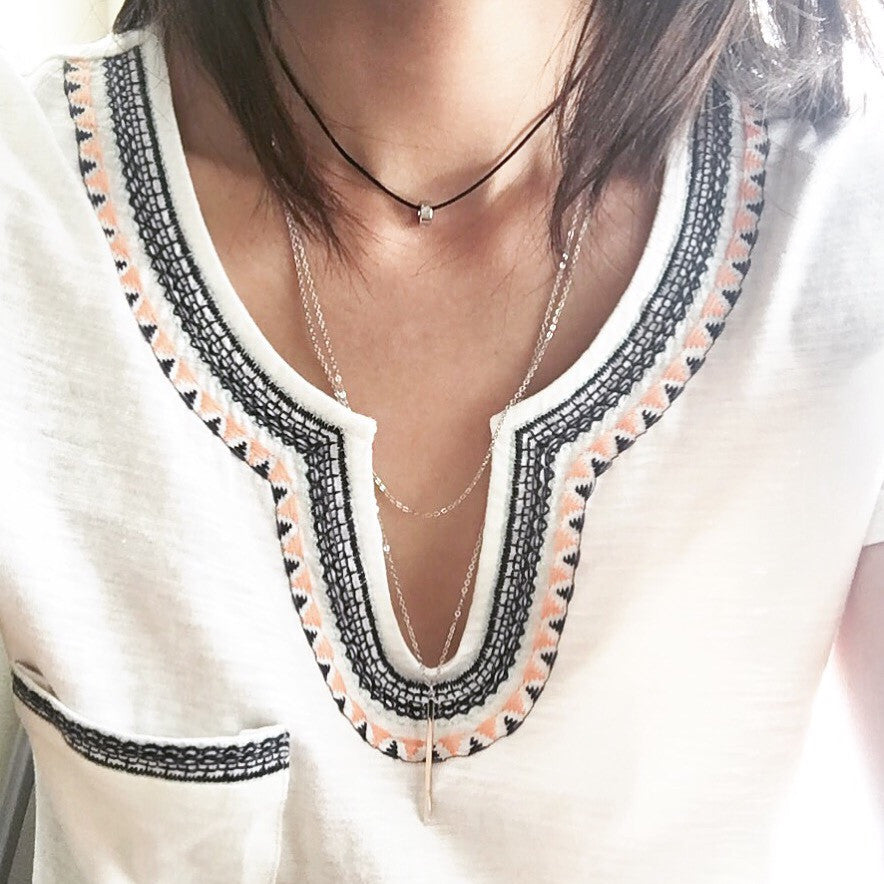Like a charm layer necklace