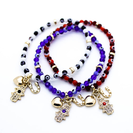 Hamsa Charm bracelet