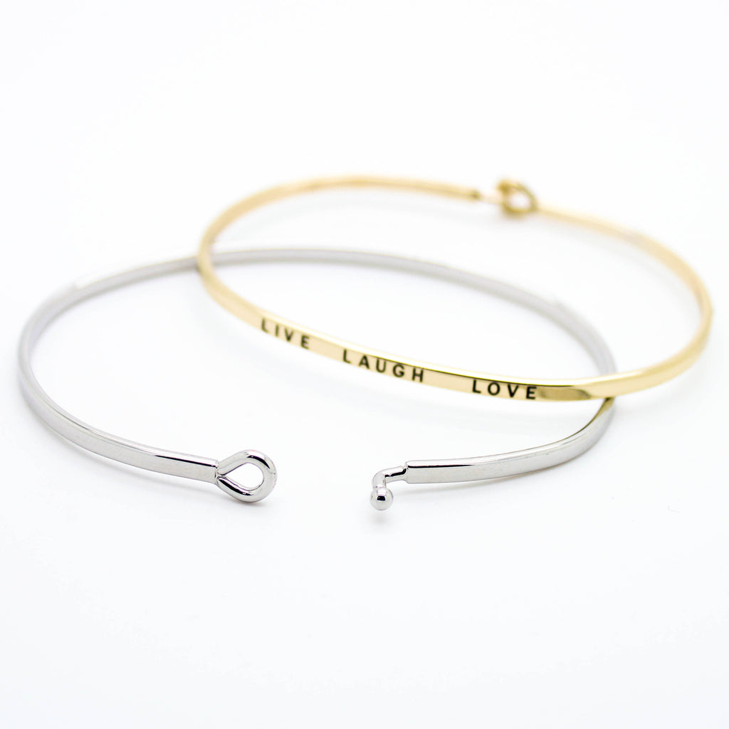 Live Laugh Love bangle bracelet