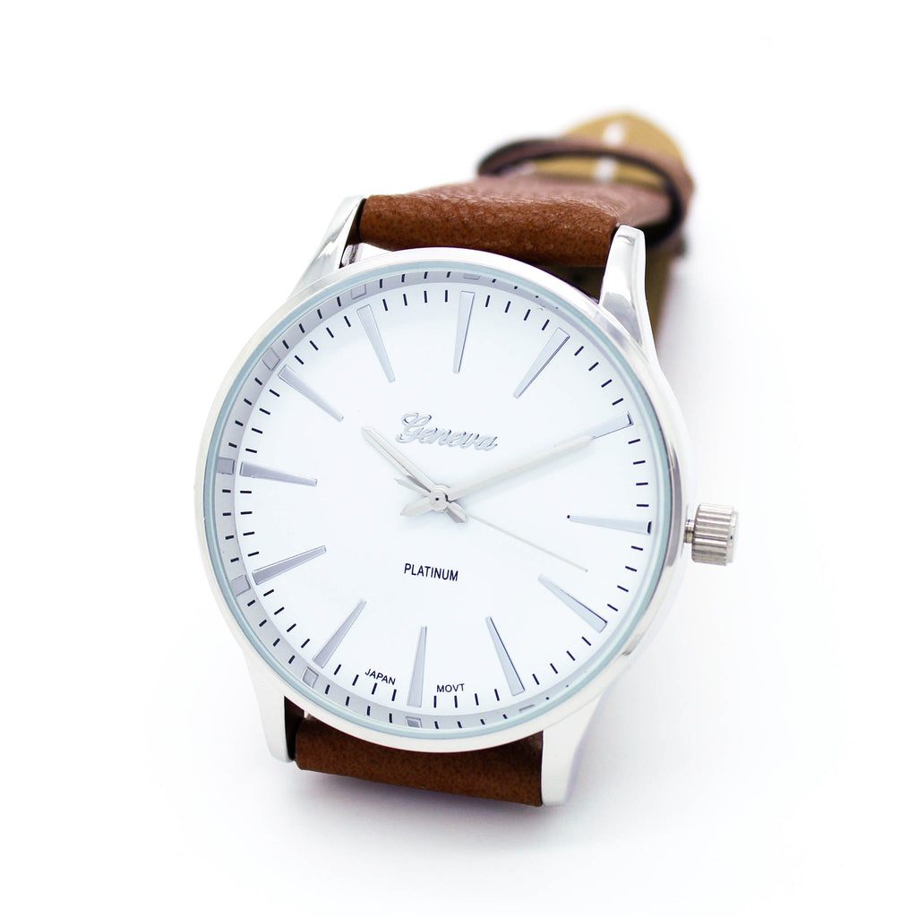 Timeless classic strap watch (2 colors)