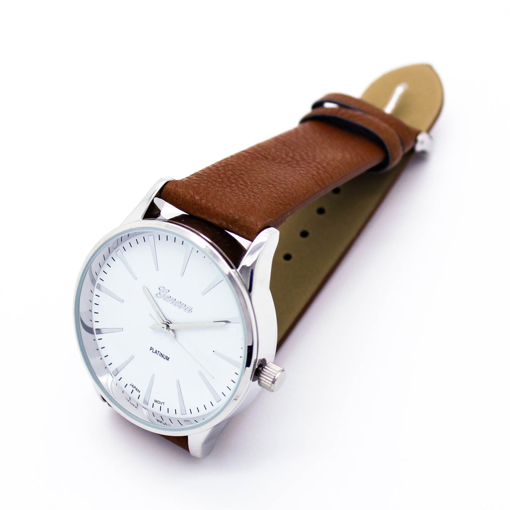 Timeless classic strap watch (2 colors)