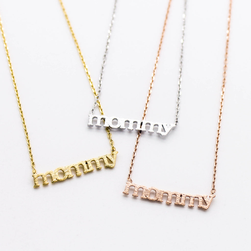 Mommy necklace