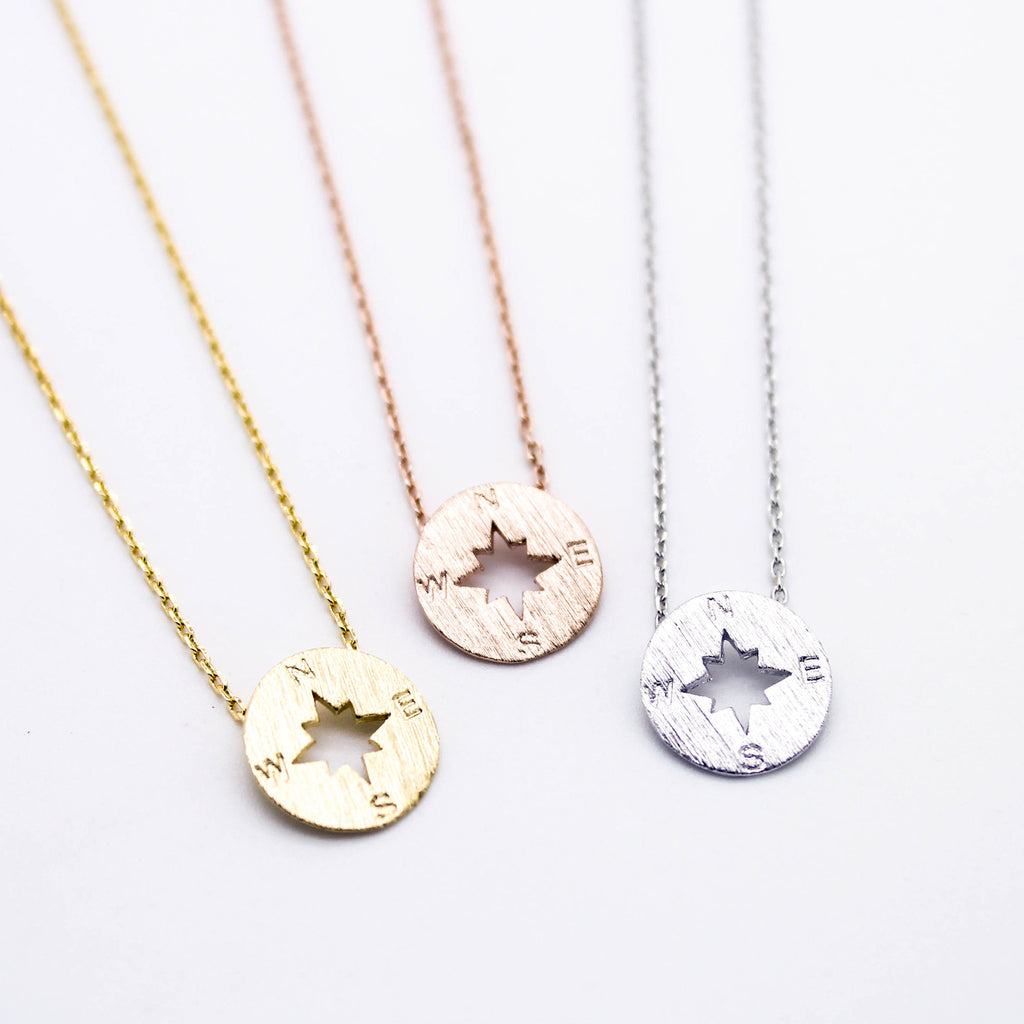 Compass necklace