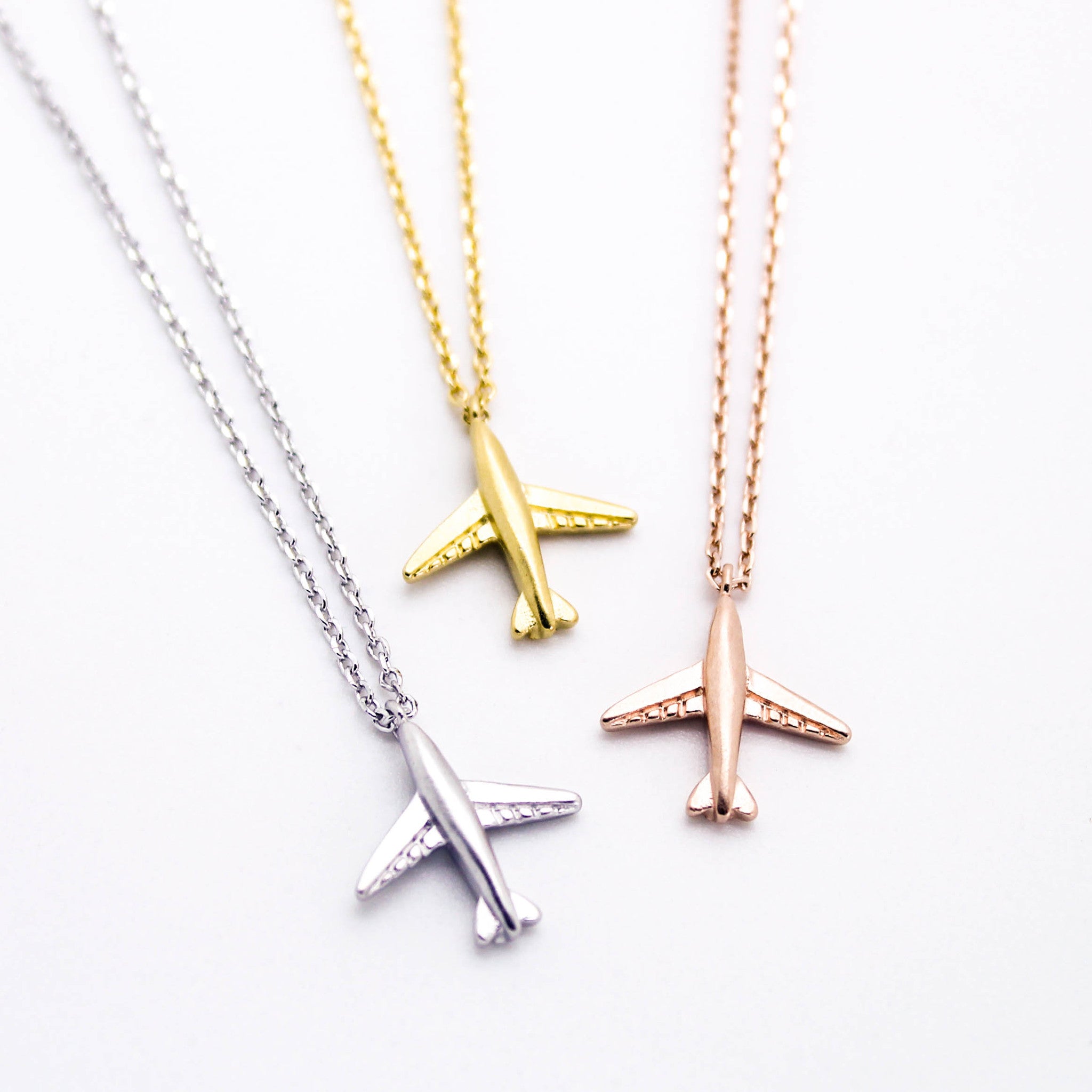 Plane Necklace 