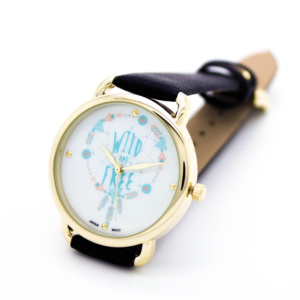 Wild & Free strap watch (5 colors)