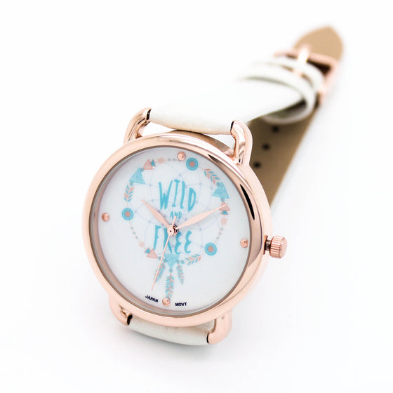 Wild & Free strap watch (5 colors)
