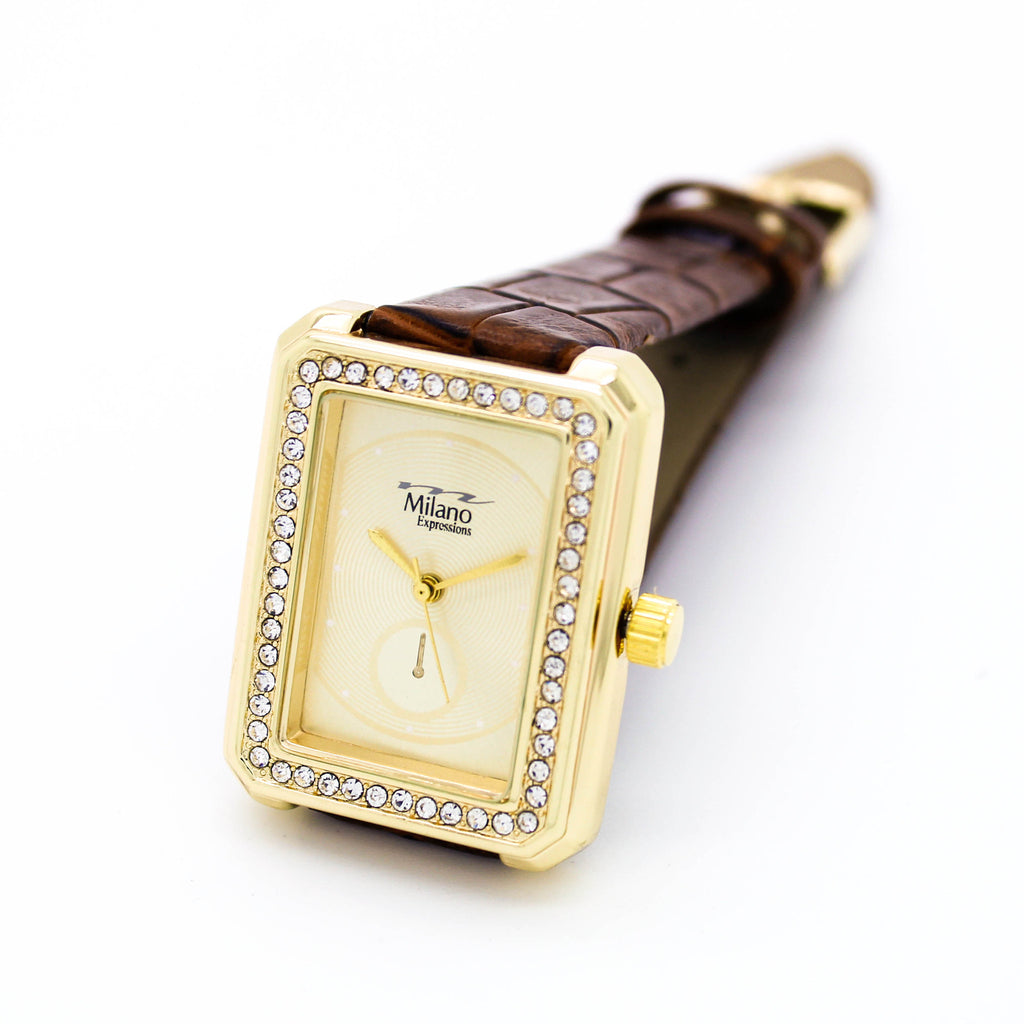 Classic square strap watch (3 colors)