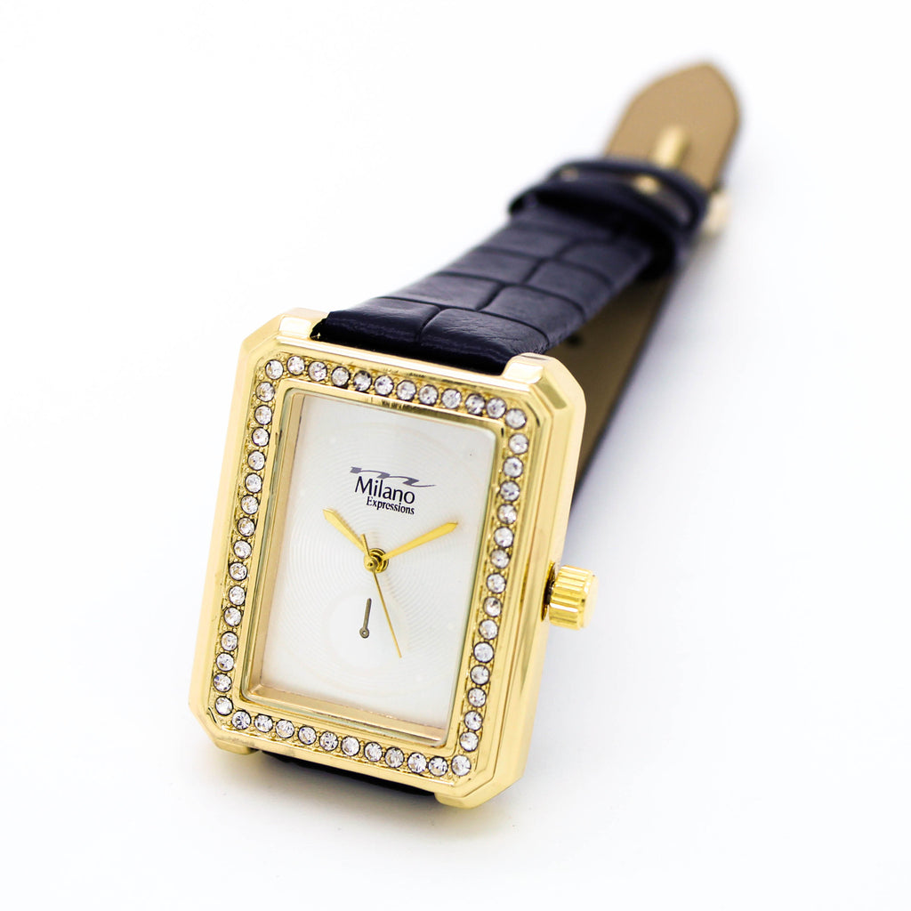 Classic square strap watch (3 colors)