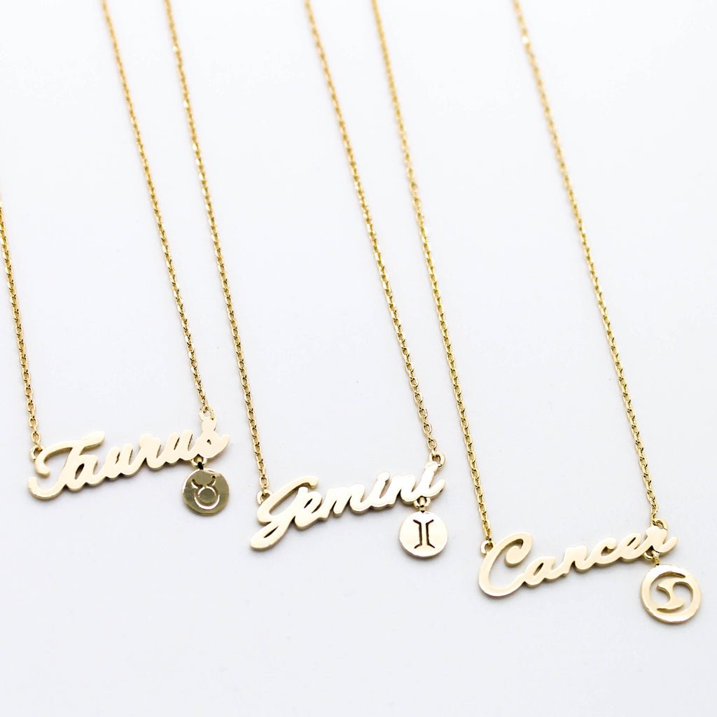 Constellation charm necklace