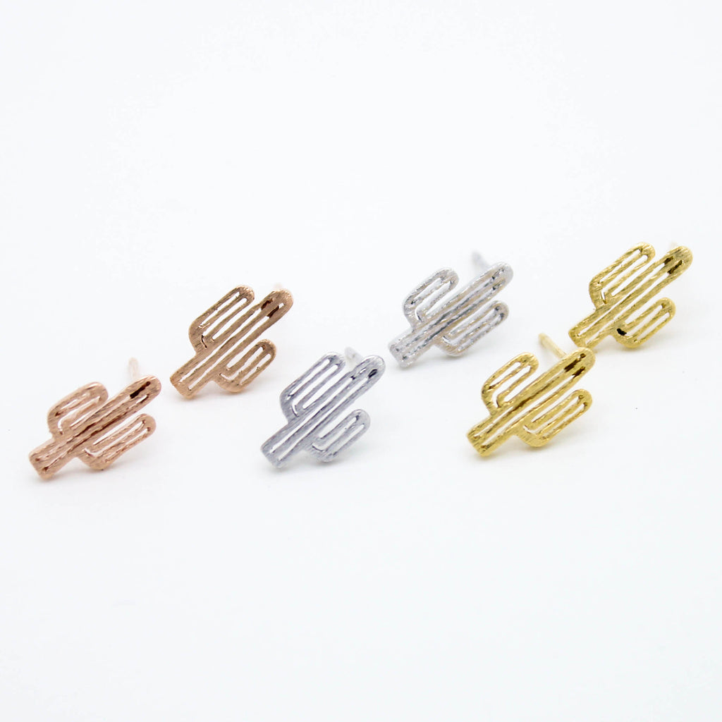 Cactus earrings (3 colors)