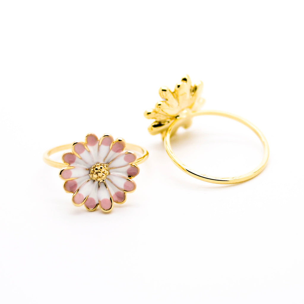 Daisy flower ring