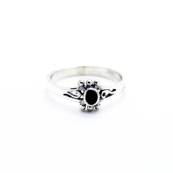 Bali sterling silver ring