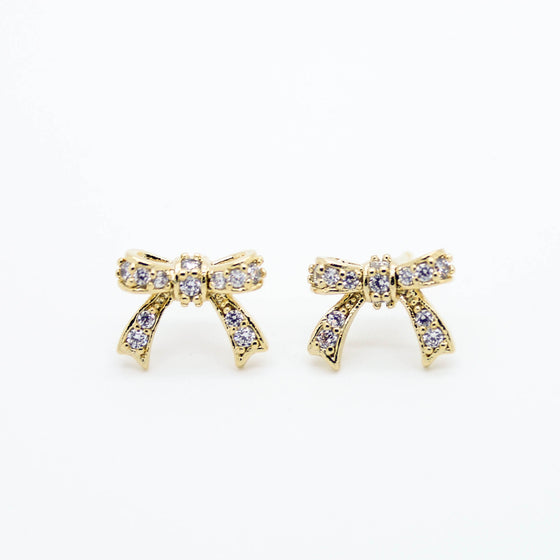 Ribbon earrings