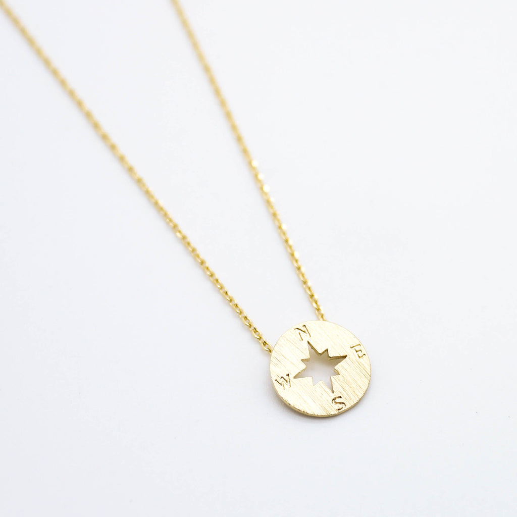 Compass necklace