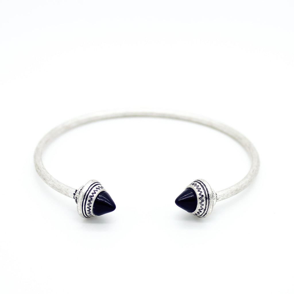 Cone bangle bracelet