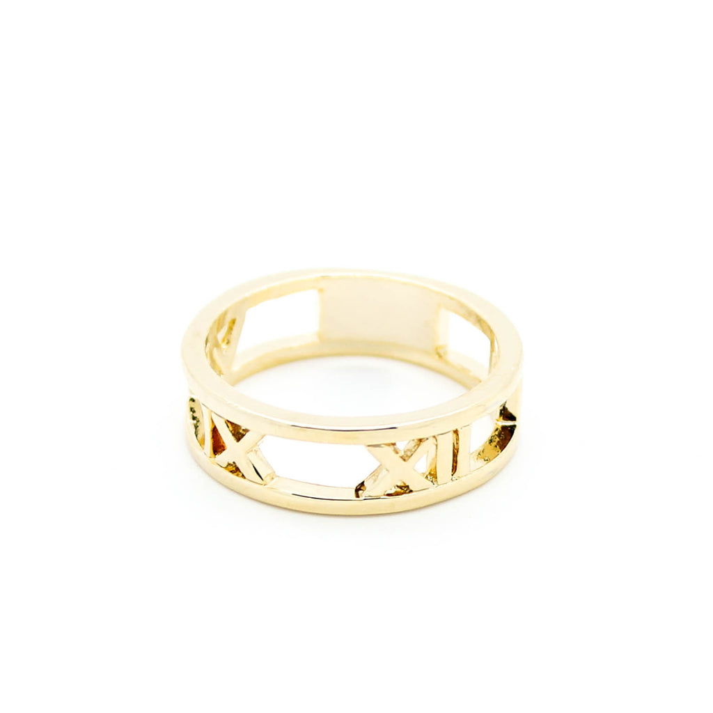 Roman numeral ring