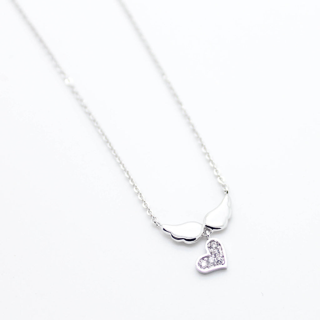 Angel wings necklace