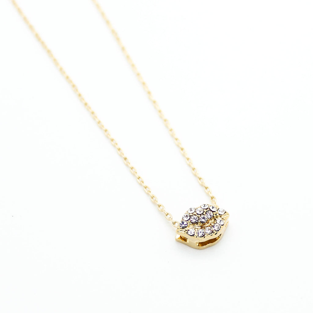 Lips necklace
