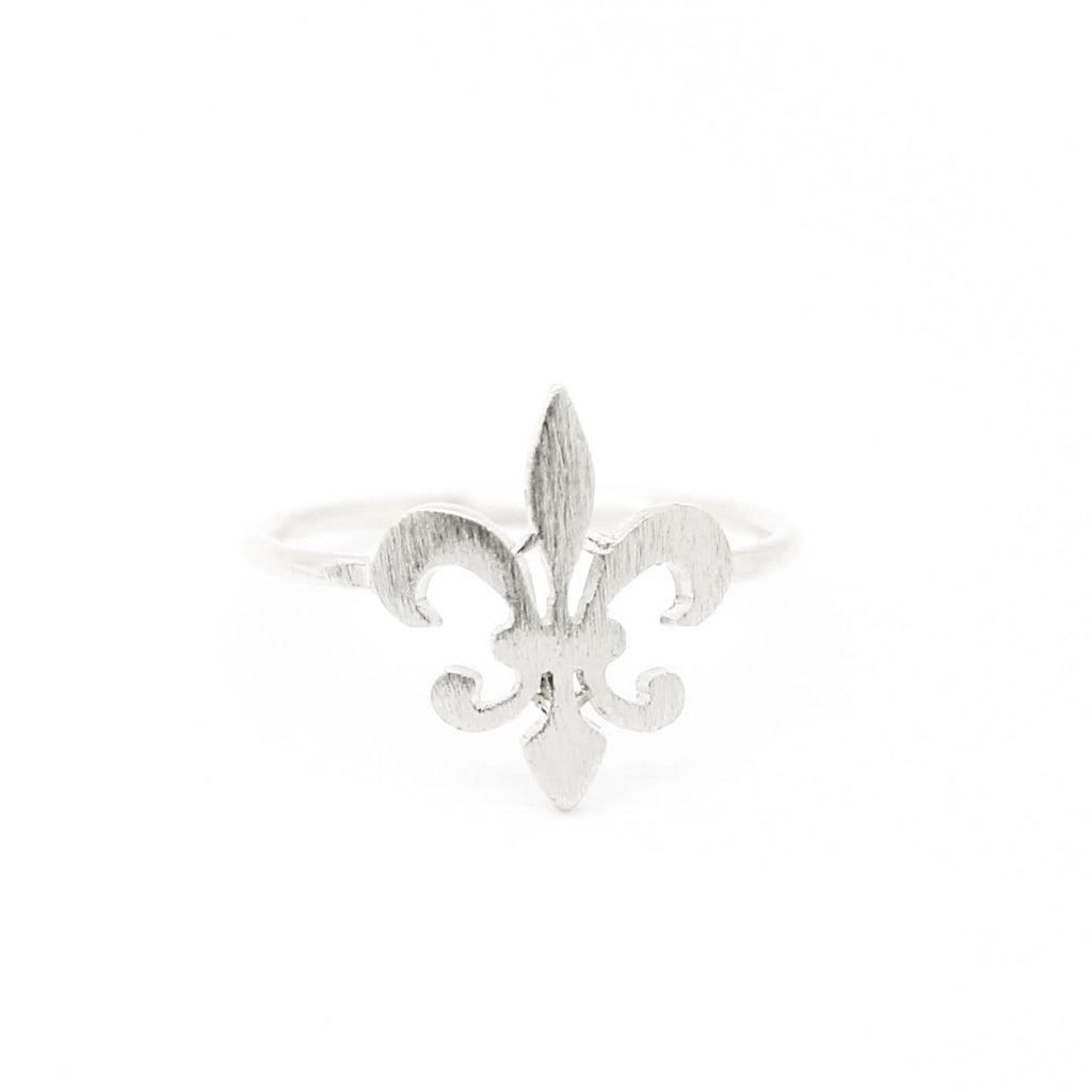 Fleur de lis ring