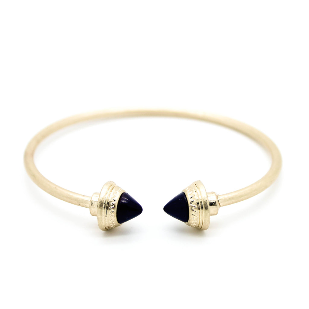 Cone bangle bracelet