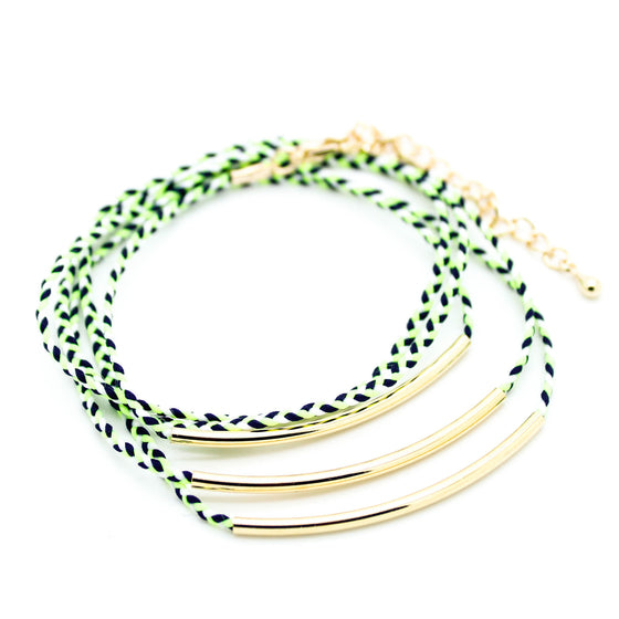 Friendship bar bracelet