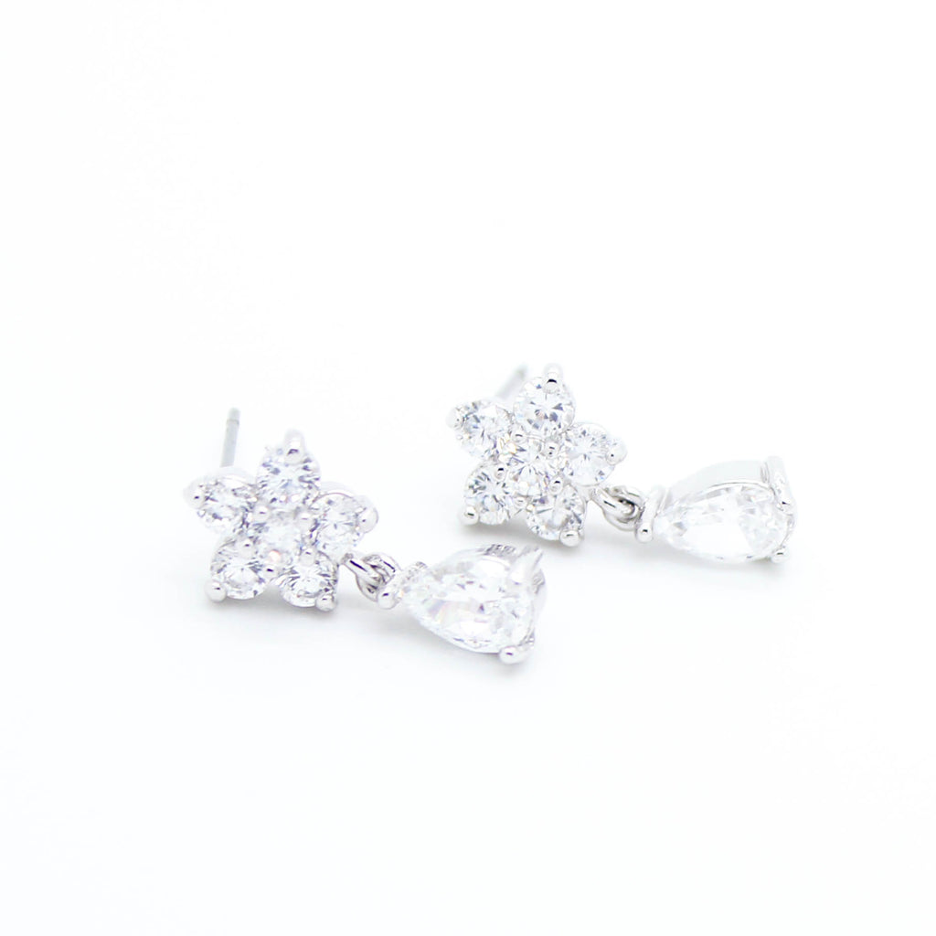 Flower earrings