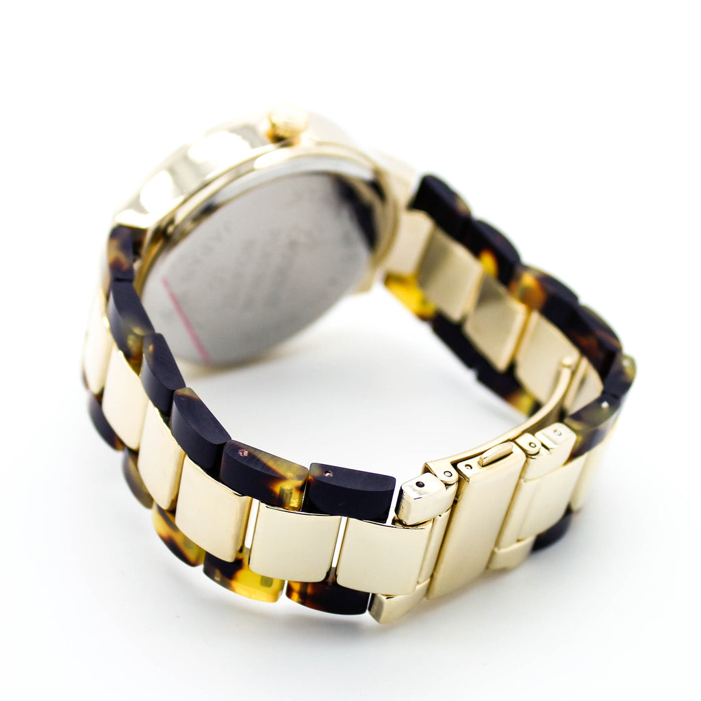 Tortoise metal watch (2 colors)