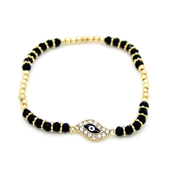 Eye beads bracelet