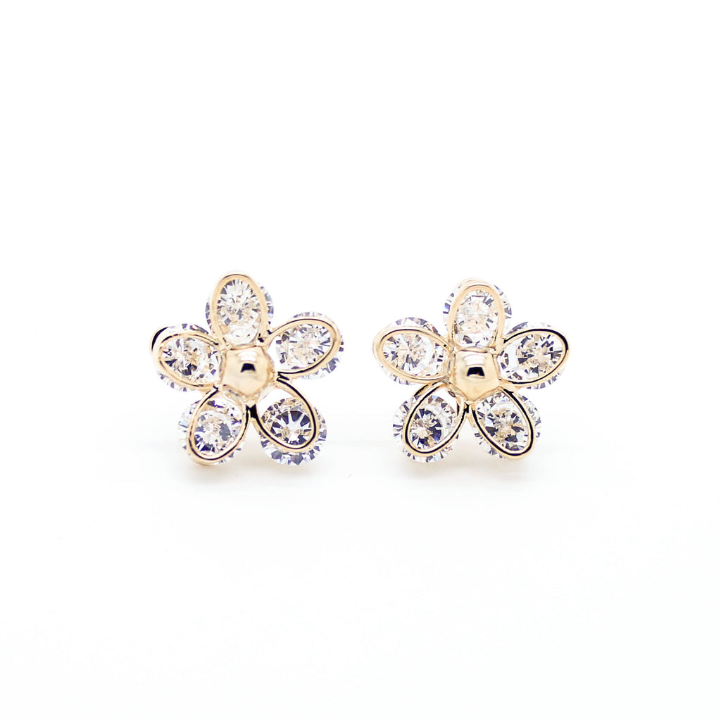 Flower earrings