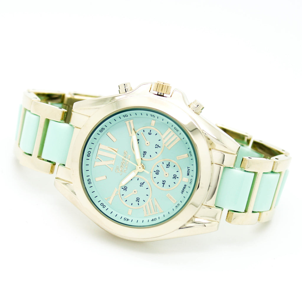Pastel metal watch (5 colors)