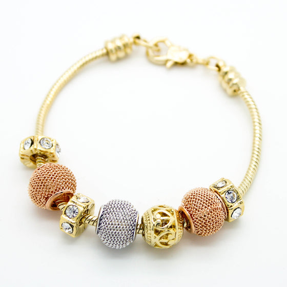 Glam charms bracelet