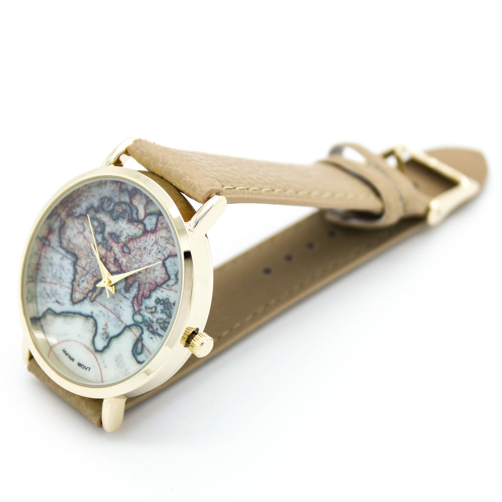 World map watch (5 colors) - Imsmistyle