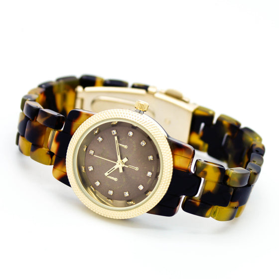 Tortoise ceramic watch (2 colors)