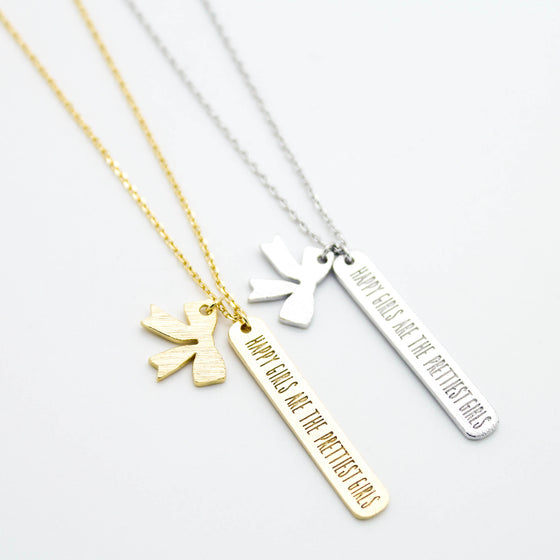 Happy Girls necklace