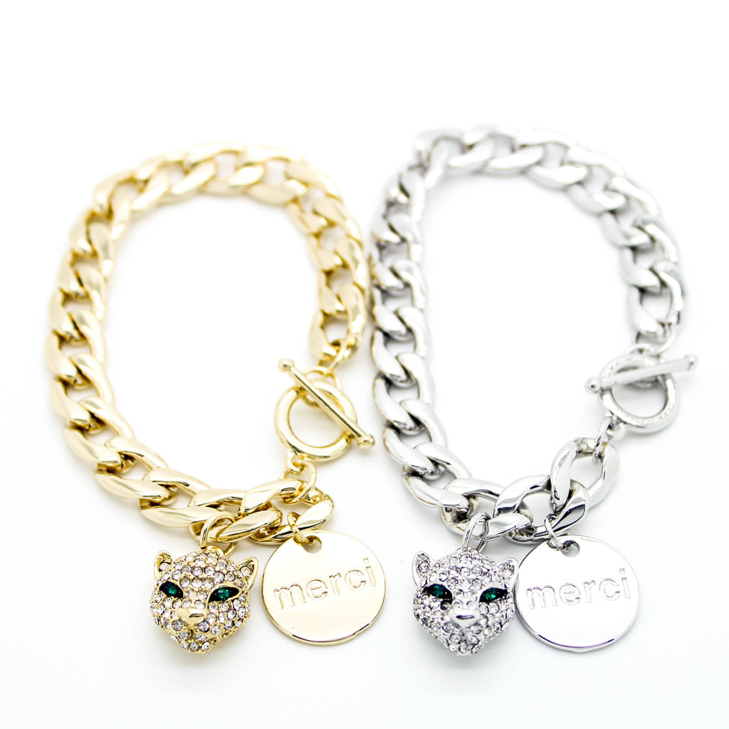 Jaguar chain bracelet
