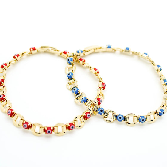 Evil eye bracelet